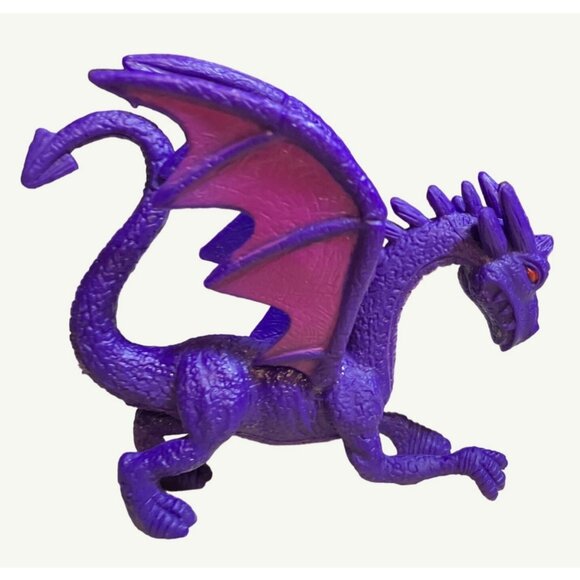 Greenbriar International Fantasy Dragons Purple Pink Toy 3" - Picture 2 of 11